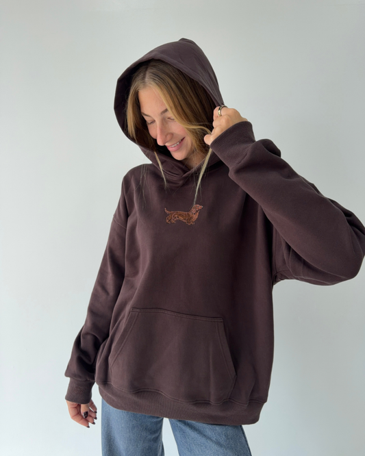 Chocolate Dachshund Hoodie