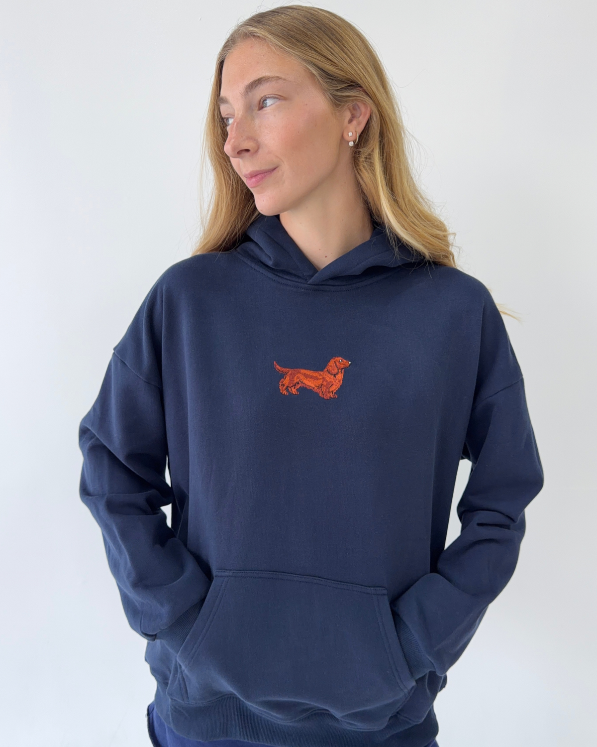 Red Dachshund Hoodie