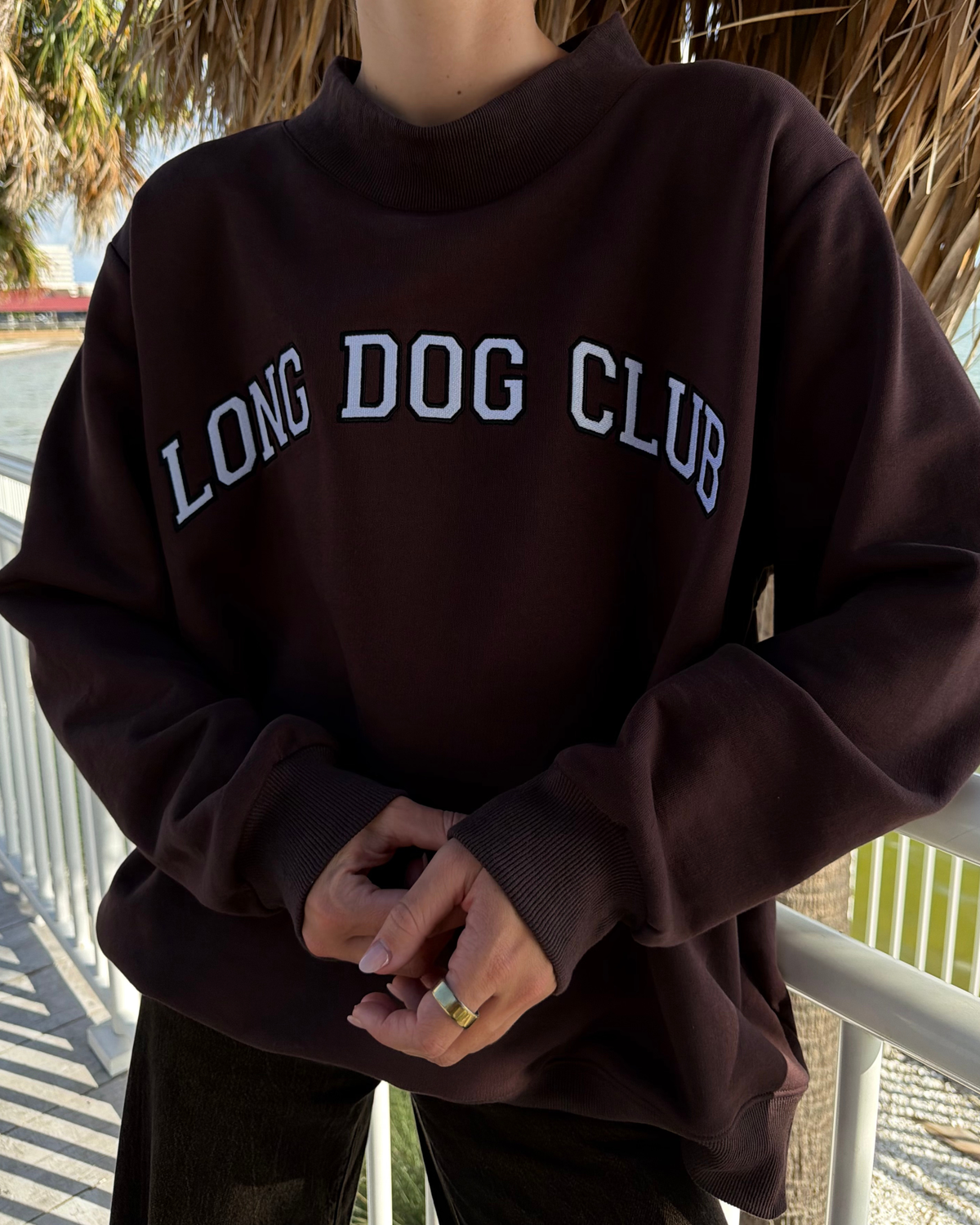 Long Dog Club Mockneck