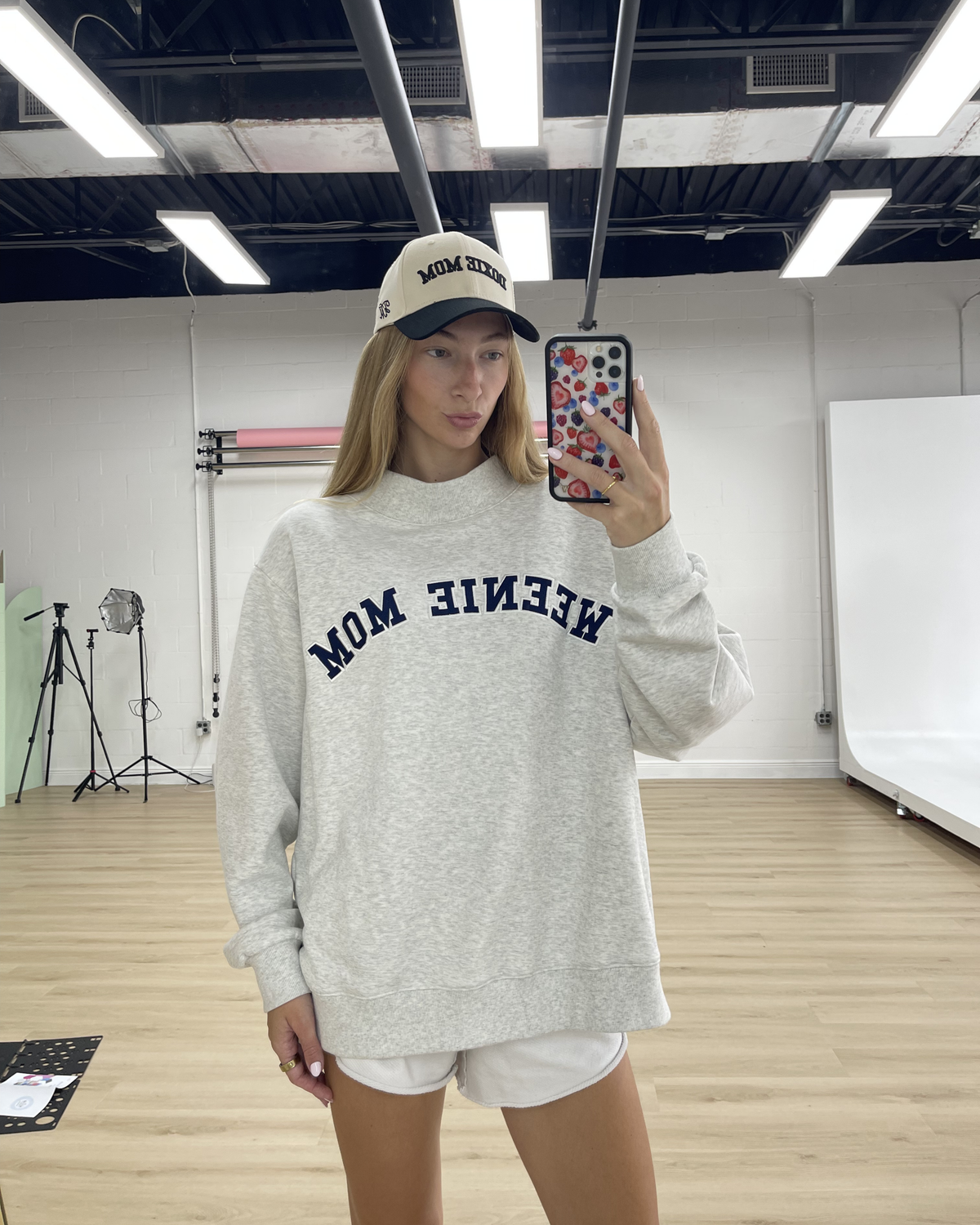 Weenie Mom Mockneck