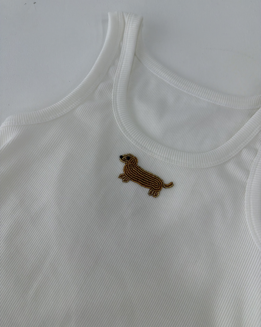 Frank Signature Tank (cream)