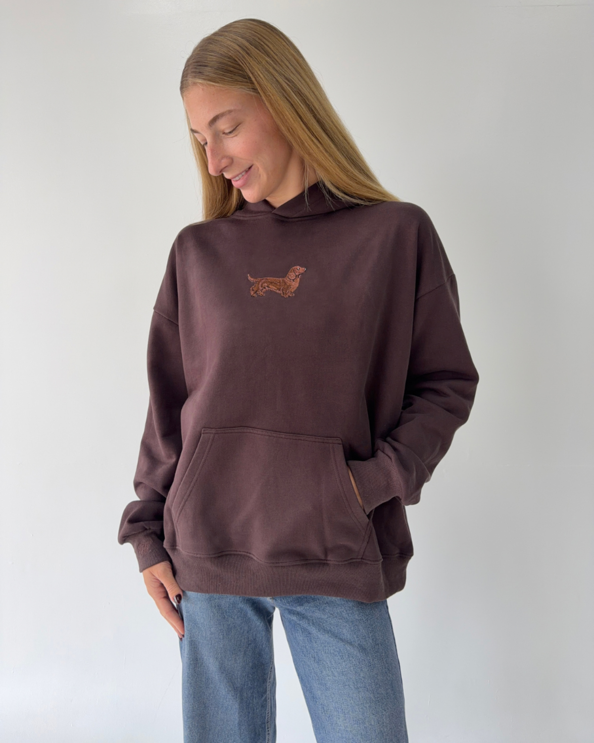 Chocolate Dachshund Hoodie