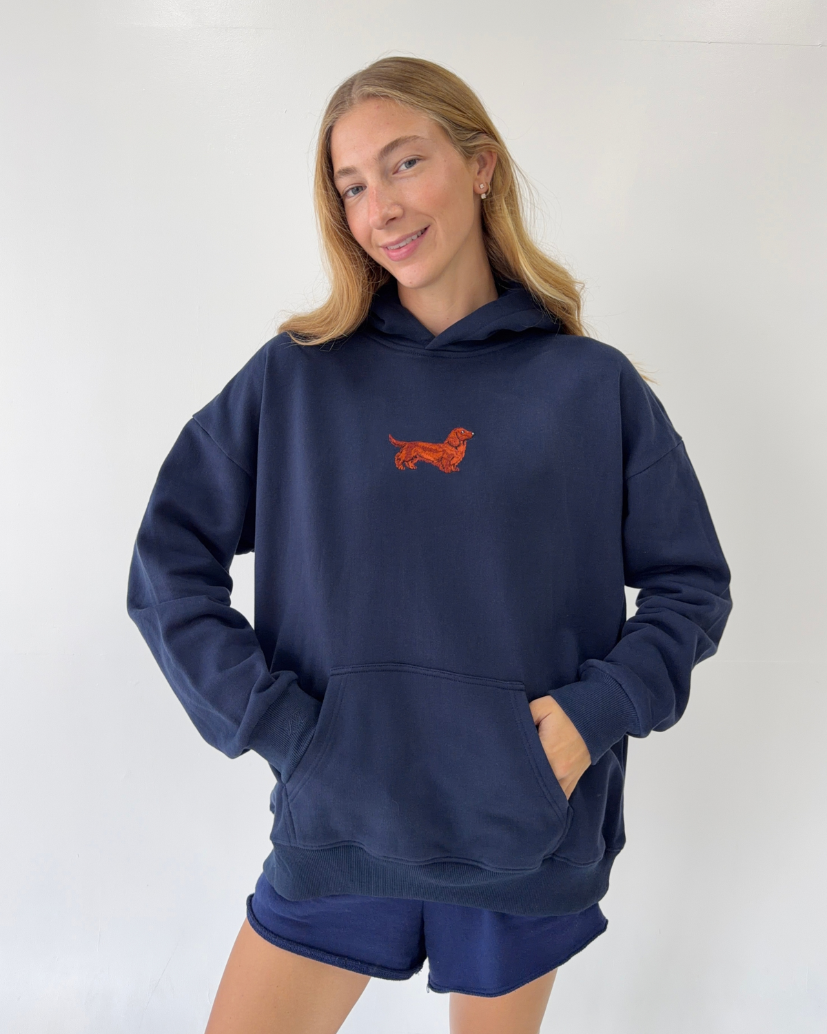 Red Dachshund Hoodie