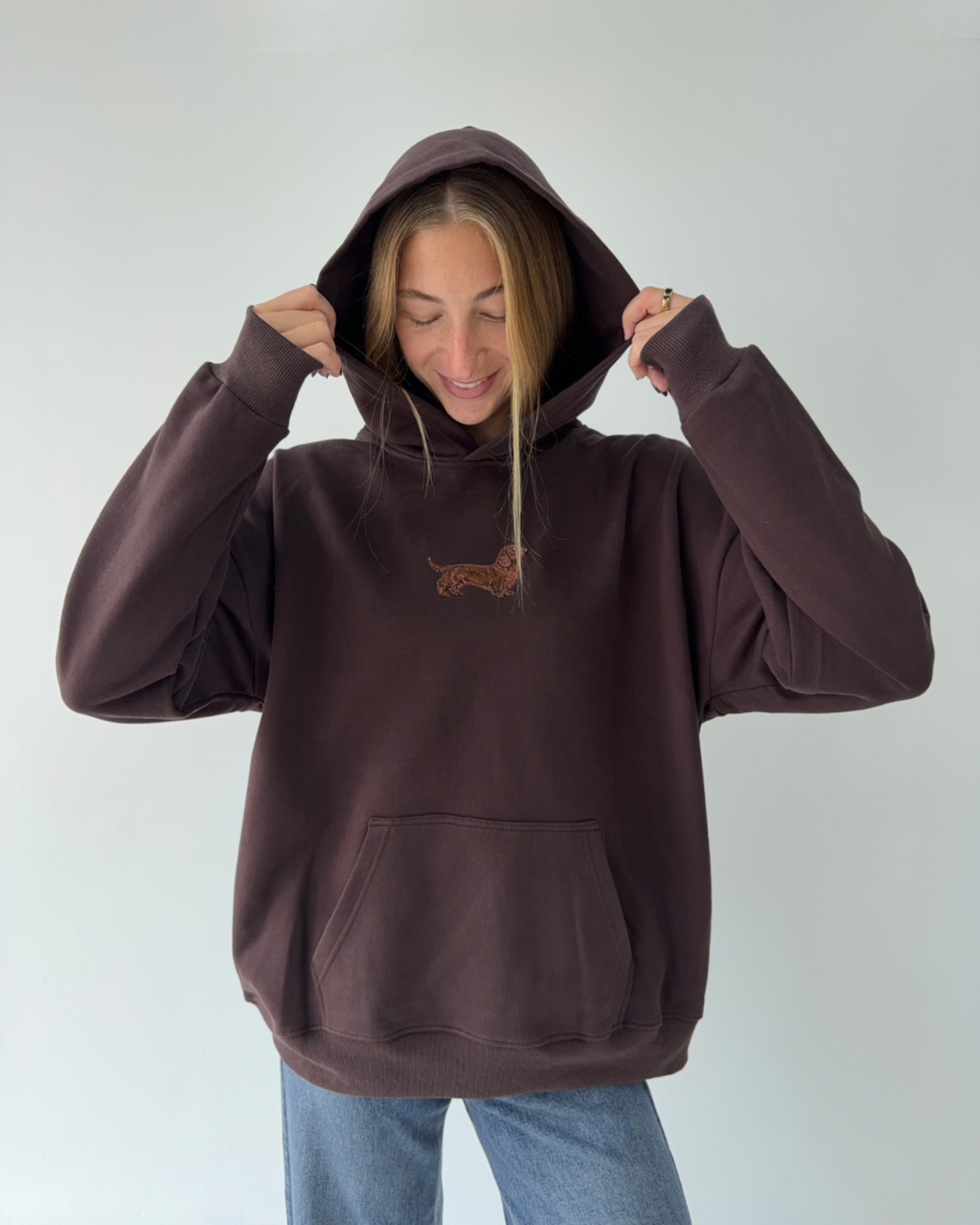 Chocolate Dachshund Hoodie